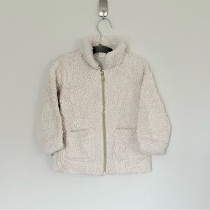 H&M Cream Toddler Sherpa Jacket